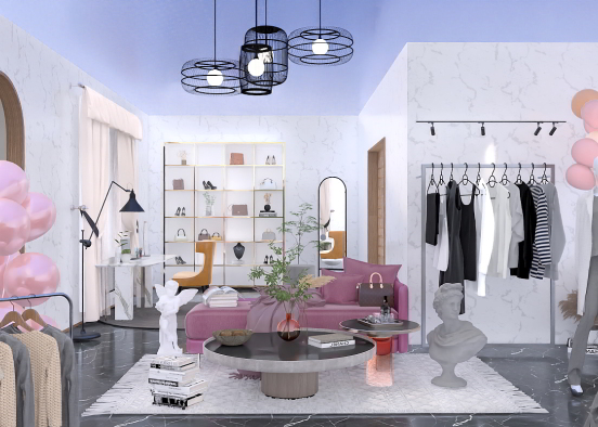 welcome to our new showroom 🛍️ Design Rendering