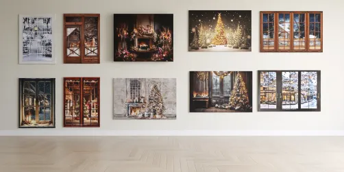 19/12 New Christmas murals Sharing 