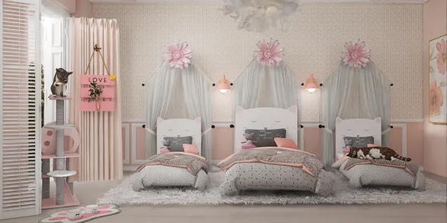 Dream Girls Room: Kitty BFFs ⭐️