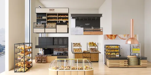 Bakery models & murals Sharing