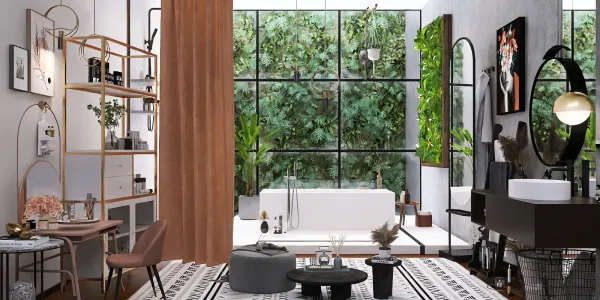 Professional interior design created with Homestyler 3D design software