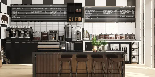 Industrial Kitchen interior design 