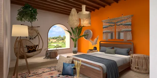 Chambre bohème 