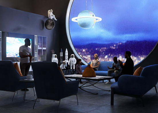 Living out of this world  Design Rendering