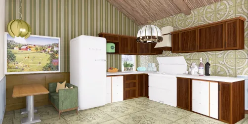 Retro kitchen 