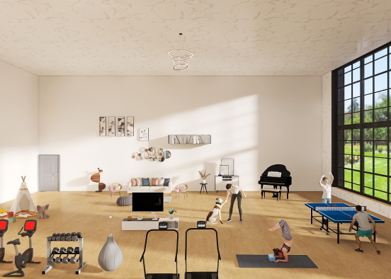 mini livingroom  Design Rendering