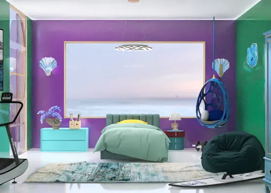 Aisha's room(club Winx) Design Rendering