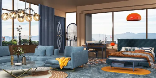 Coastal penthouse