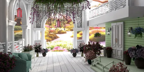 Elegant Summer Porch