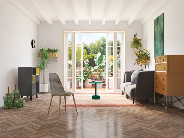 Professional interior design created with Homestyler 3D design software