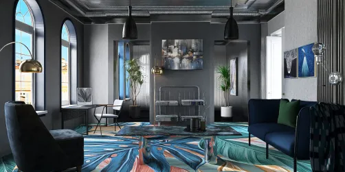Industrial Room a little differently