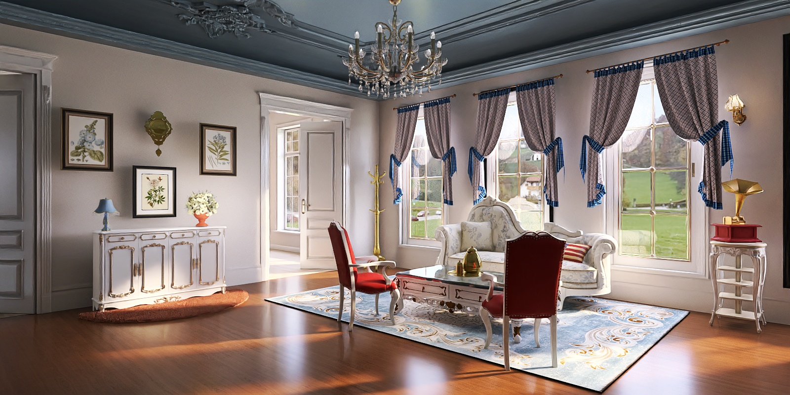 Vintage home country 🍎🪻