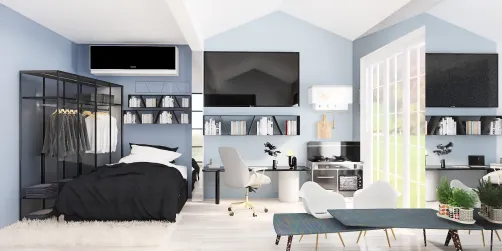 A 1BHK flat for one person 