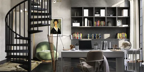 Basement office