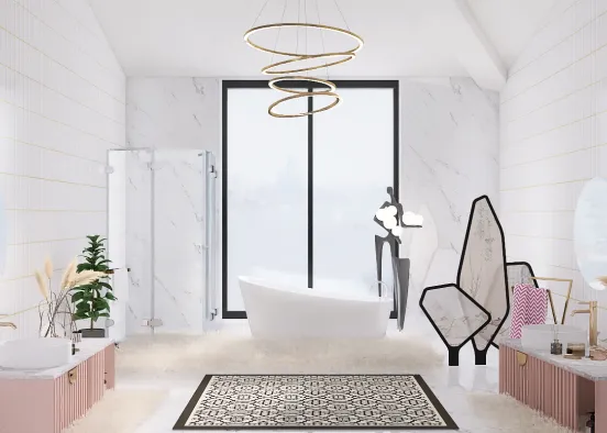 # Bathroom  Renderização de Design