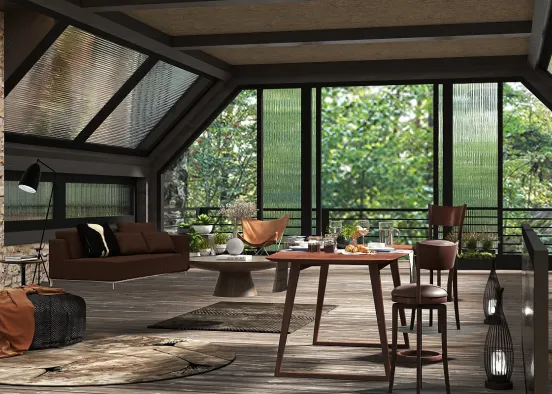 Luxury Living room 🖤✨️  Design Rendering