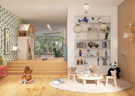 Kids' room 🧸🧩 Design Rendering