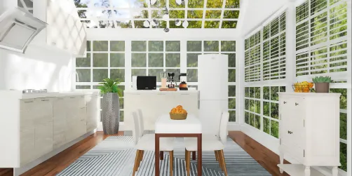 Sunroom Kitchen 