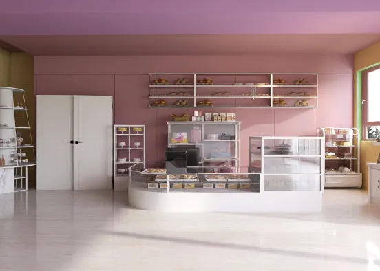 # Cutie Bakery :) Renderização de Design