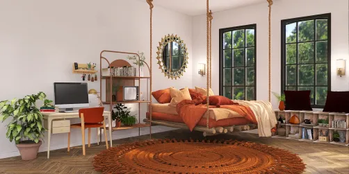 the best bedroom in the apartment