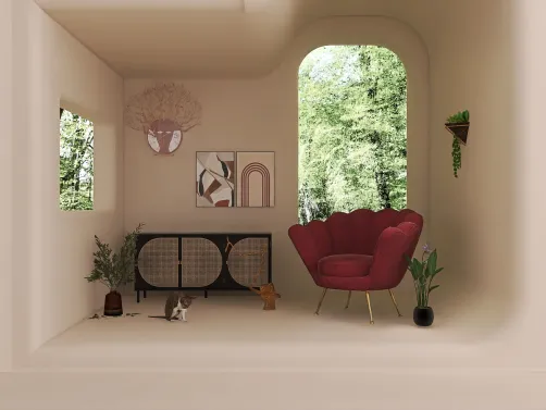 Eclectic room