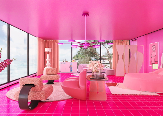Barbie Dreamhouse Bedroom 💅💖 Design Rendering