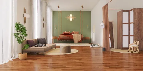 Comfy one person boho room!