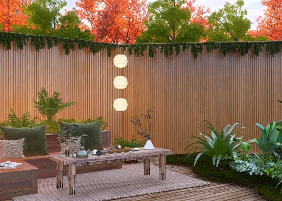 Relax Garden 🌿🌺 Design Rendering