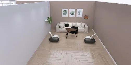 Soft pink house