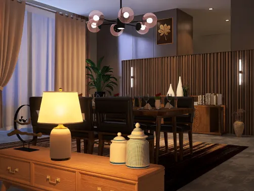 comfy dinning area 