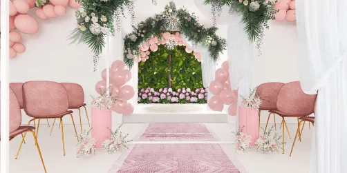 Wedding aisle ✨💗