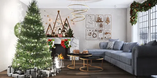 Christmas  Living Room!🎄✨🎉🎊