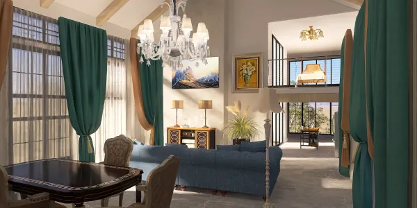 Professional interior design created with Homestyler 3D design software