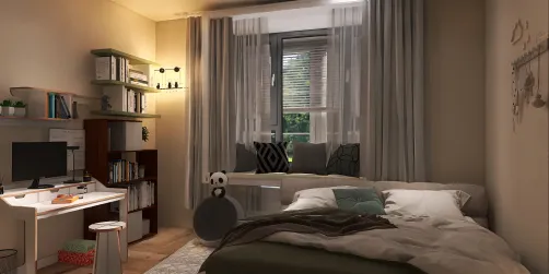 single dorm room