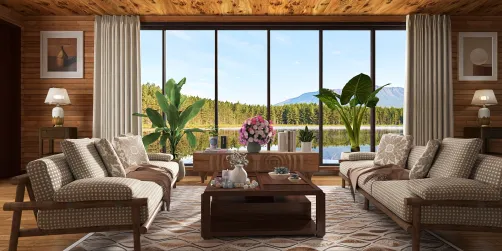Springtime at the family cabin 