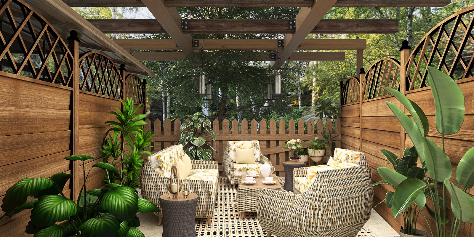 A Serene Terrace Escape