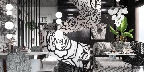 Graphic Staircase - Center of Attraction 