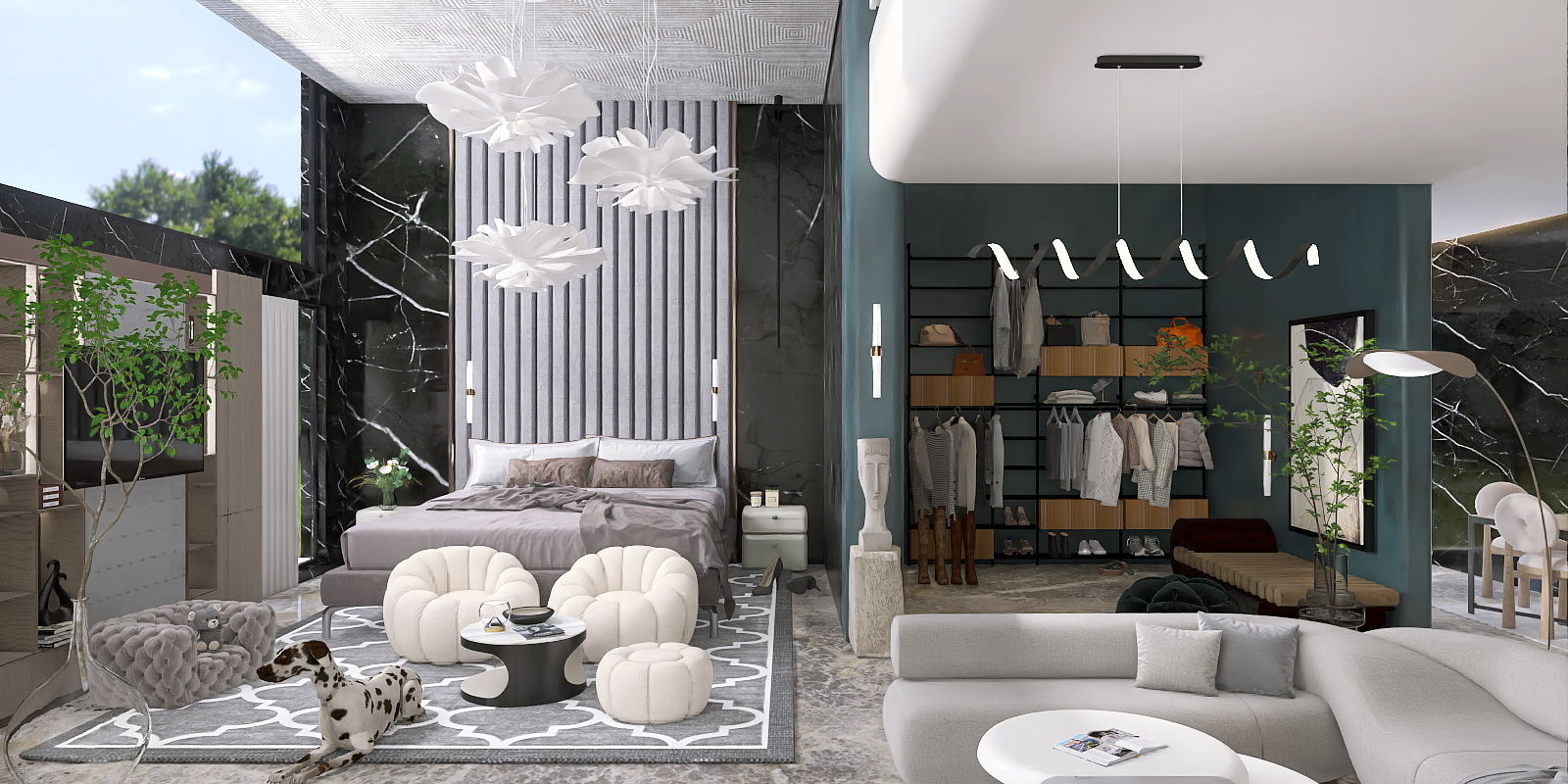 luxury designer apartment 