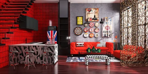 punk apartment