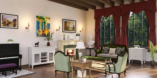 Middle - upper class Tuscan house