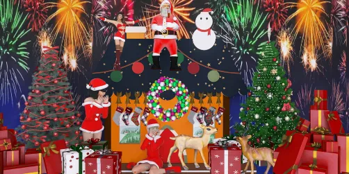 Crazy and colourful christmas 😇