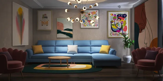 Colorfull Living Room
