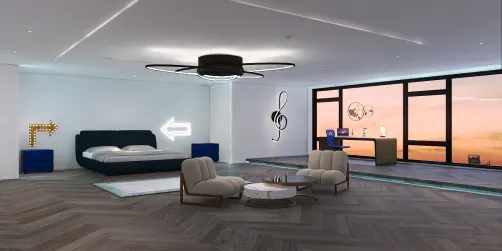 habitación de adolescentes.