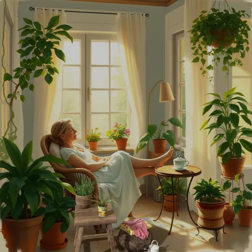 The Serenity of a Sunroom