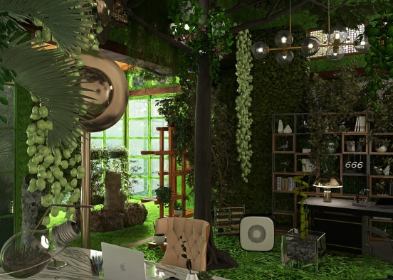 The botanist lair 🌱  Design Rendering