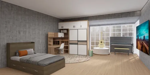 habitación moderna 