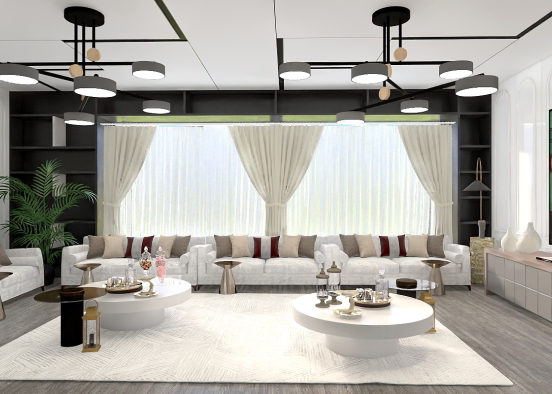 Guest sitting room design✨️👤 Design Rendering