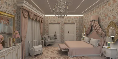 elegant girls room 