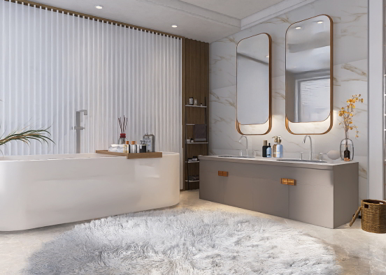 Banheiro 🤍 Design Rendering