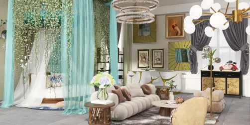 Fancy bedroom 